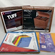 Smead Tuff & Office Depot Monthly Expanding File Organizer