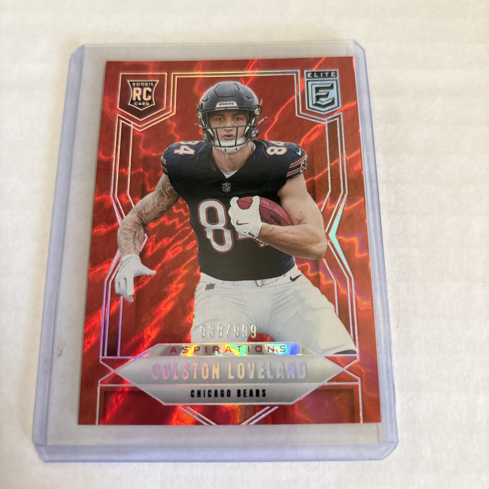 Colston Loveland 938/999 Rookie Aspirations 2025 Panini Elite #109