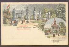 Hungary Private Postal Stationery Gruss Aus Budapest 1900 Unused VERY OLD