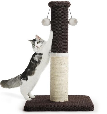 Made4Pets Tall Cat Scratching Post, Heavy Duty and Thicker Scratching Posts f...