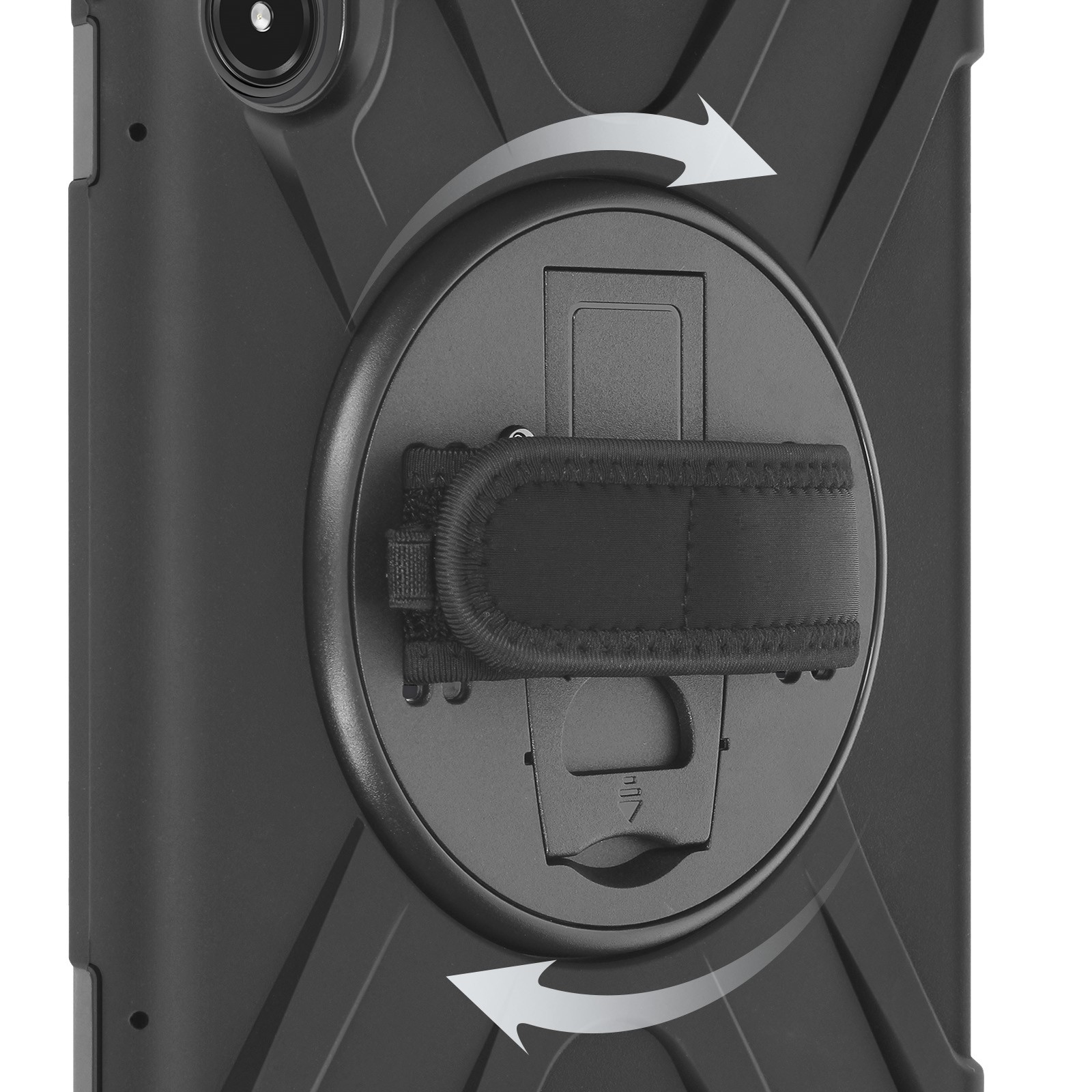 Coque antichoc Redmi Pad 2 Pro avec support de table et sangle épaule