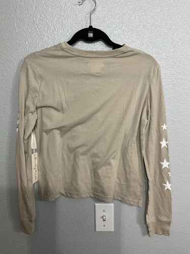 Brooklyn Cloth Girls Long Sleeve Tee Blessed Grey NWT Size Large - Picture 2 of 5