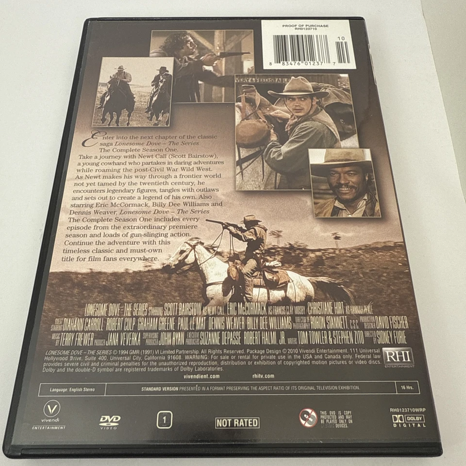 DVD Região 1 Lonesome Dove the Series: Temporada Completa 1 - Imagem 2 de 4