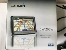 Garmin Nüvi 205W Automotive Mountable GPS Map System USA, PR, HI, VI in Box EXC