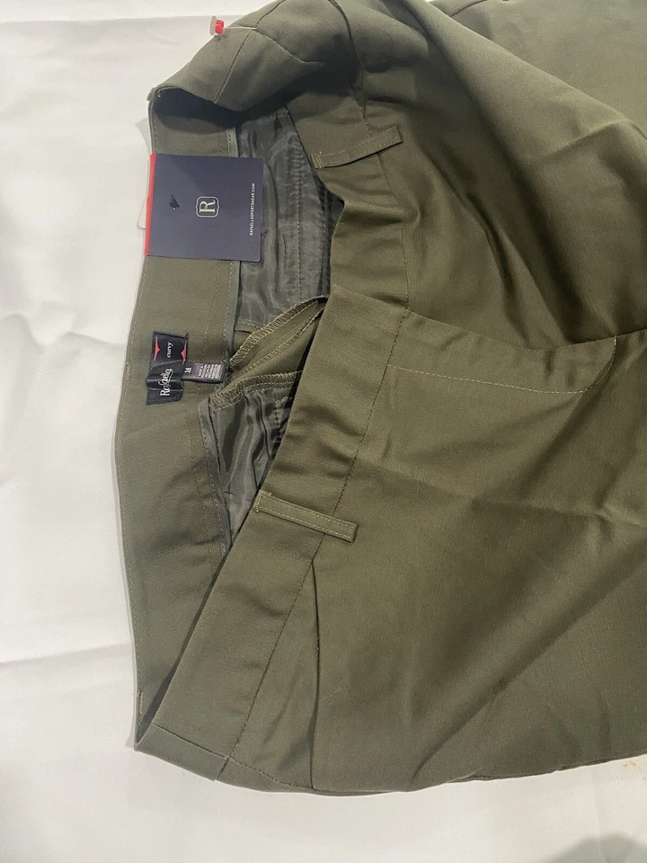 Pantalones de vestir Rafaella para mujer talla 14 hoja de uva infusión de verano Foto 3 de 4