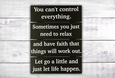 Positive Affirmation Wall Art Encouragement Gift Zen Wall Art Motivational Ebay