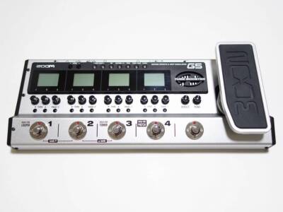 ギター Zoom G5 Zoom G5 Multi Effects Electric Guitar Pedal Effector Silver Used