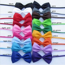 Kids Boys Adjustable Strap Pre-tied Polyester BowTie Wedding Tuxedo BOW TIE