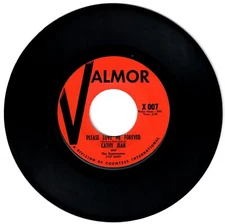 Cathy Jean and The Roommates 1960 Valmor 45rpm "Please Love Me Forever" oRiGiNaL