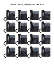 LOT of  16 New Grandstream GXP1610 2-Line HD ...