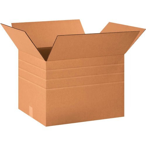 20-Pack 20" x 16" x 14" Multi-Depth Cardboard Corrugated Shipping Boxes Bundle - Picture 19 of 24