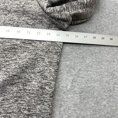 Under Armour Sweater Mens Large Hoodie Long Sleeve Black Heather MSRP $60.00 New - Picture 11 of 12