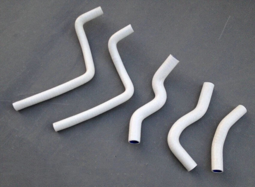 Manguera de radiador de silicona blanca para Honda CR125R CR 125R CR125 R 2000 2001 2002 Foto 2 de 4