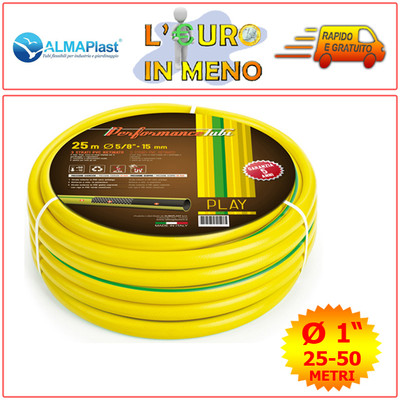 Tubo Di Irrigazione Da Giardino Nero 0,6" 50 M In Gomma 155872