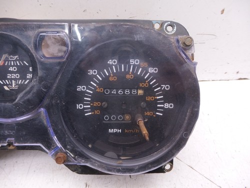 1980 Trans Am Gauge Instrument Cluster 0-80 MPH Speedo 6K Tachometer GM 6496320 - Picture 2 of 14