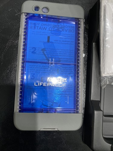 LifeProof NÜÜD Waterproof Case for Apple iPhone 6 - Avalanche White/Cool Gray - Picture 8 of 9