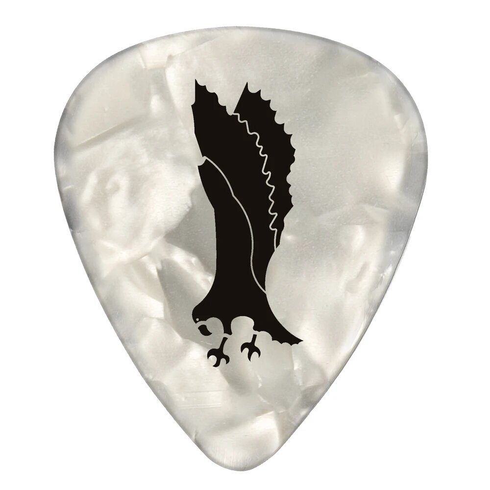 PRS Paul Reed Smith 12-Pack White Celluloid Pearloid Picks, Thin