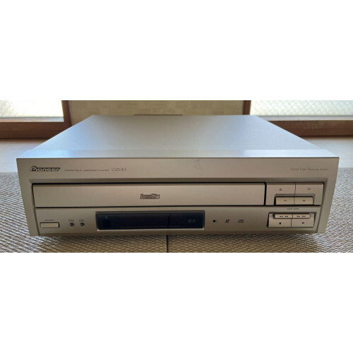 PIONEER LD Player CLD-R5 Audio Japan Silver Compatibile Ultima Funzione Memoria Usato - Foto 9 di 12