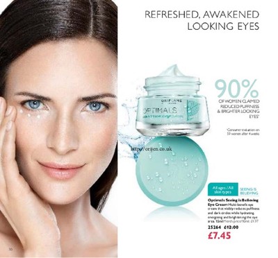 optimals hydra eye cream