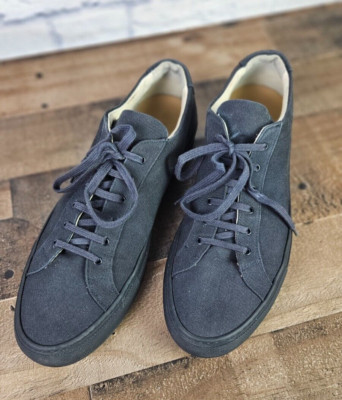 Common Projects Achilles Low Navy Textured Canvas Size 44 Made in Italy