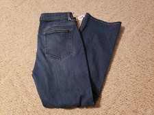 Duluth Trading Co Womens Jeans 10 X 29 Medium Blue Cotton Blend Stretch 5059