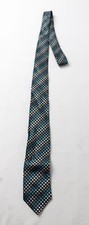 David Taylor Men's Casual Square Striped Necktie JL3 Multicolor One Size