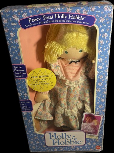 Vintage 1989 Fancy Treat Holly Hobbie Doll Brand New by MATTEL - Picture 7 of 8
