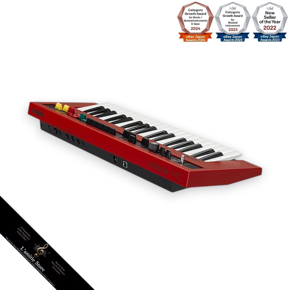 YAMAHA Reface YC 37 Keys Analog Keyboard Synthesizer Musical YAMAHA Reface YC 37 Keys Analog Keyboard Synthesizer Musical