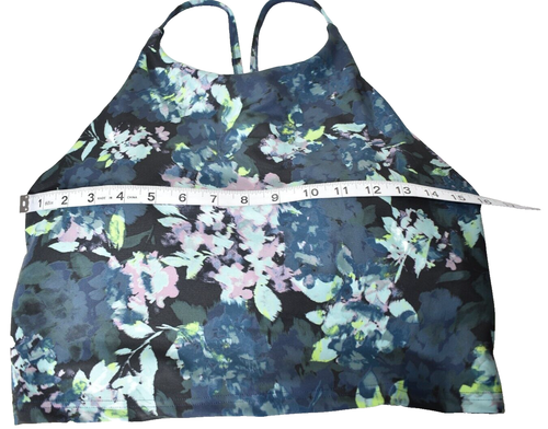 Old Navy Active Powersoft Light Support Activewear Top w/ Built In Sports Bra L - Picture 5 of 8