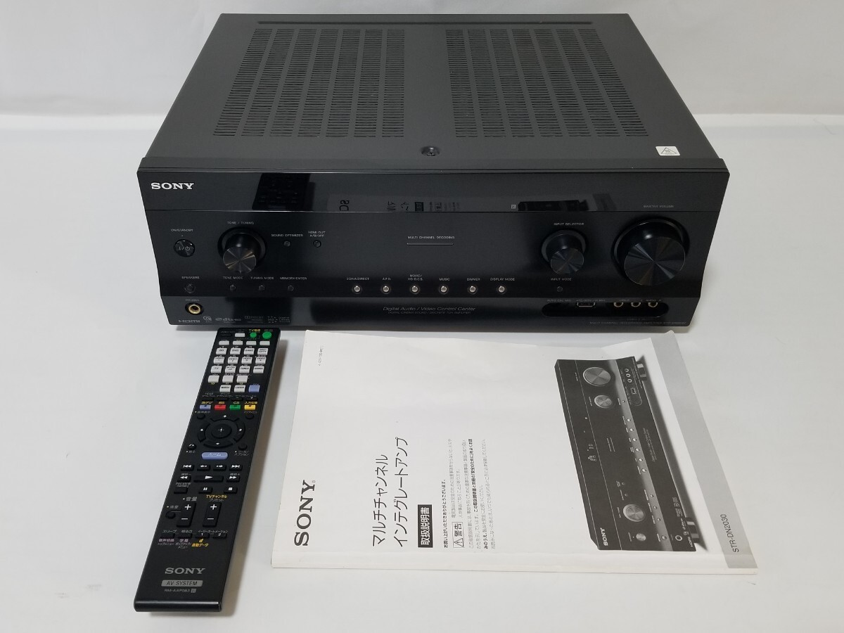 AVアンプ　SONY STR-DN2030 STR-DN2030 主な仕様 | コンポーネントオーディオ | ソニー