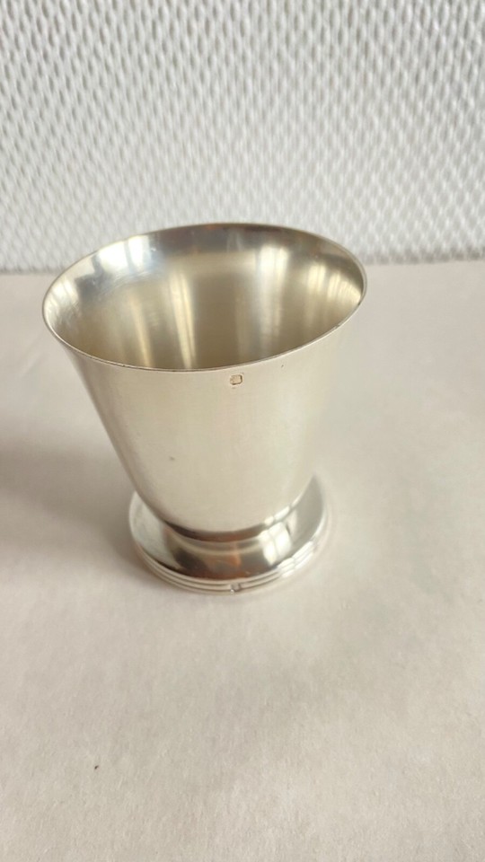 timbale argent massif Tetard eBay