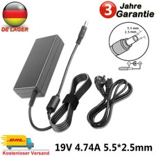 Für Toshiba Asus 19V 4.74A 90W Notebook Netzteil Ladegerät Laptop AC Adapter
