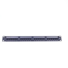 Read- 19" 24-Port Cat6 Patch Panel 110 Type