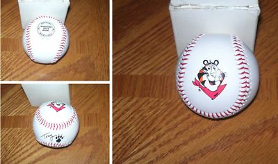 Official Baseball with Tony the Tiger Promotional Kellogg's Cereal PAW PRINT