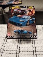 HOT WHEELS PREMIUM BOULEVARD LAMBORGHINI COUNTACH LPI 800-4 Teal