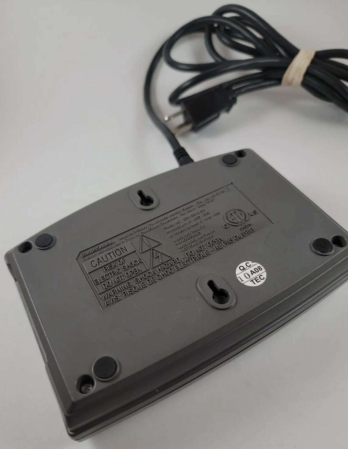 Radio Shack 3Channel FM Wireless System 433105 eBay