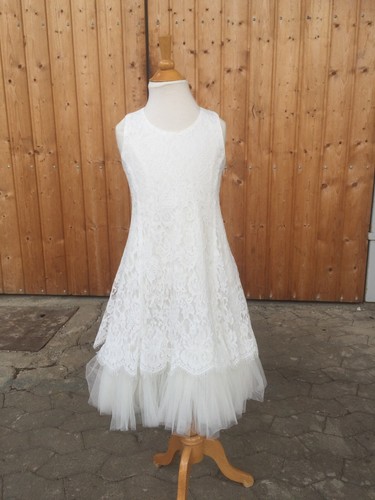 Monny Kommunionkleid KANT TULE 10 ecru Gr. 146 NEU - Bild 5 von 6