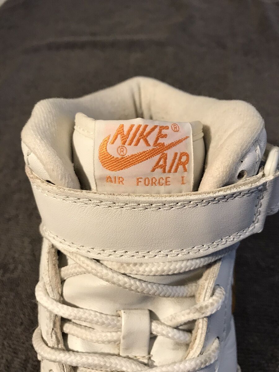 Nike 1998 Vintage 630125 185 Air Force 1 Mid UK 8 (no box Nike 1998 Vintage 630125 185 Air Force 1 Mid UK 8 (no box