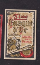 Ancienne   Allumettes Belgique BN113829 Fine Casque D'Or