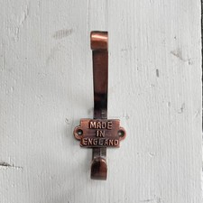 VINTAGE STYLE CLASSIC CAST IRON COAT HOOKS SHABBY DISTRESSED, LONDON SW1 HOOKS