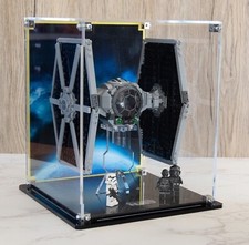Display Case for LEGO® Star Wars Imperial Tie Fighter (75300). 3 back options