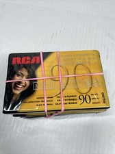 RCA 90 Minutes Normal Bias Hi Fi Stereo Audio Cassette Tapes Lot Of 5