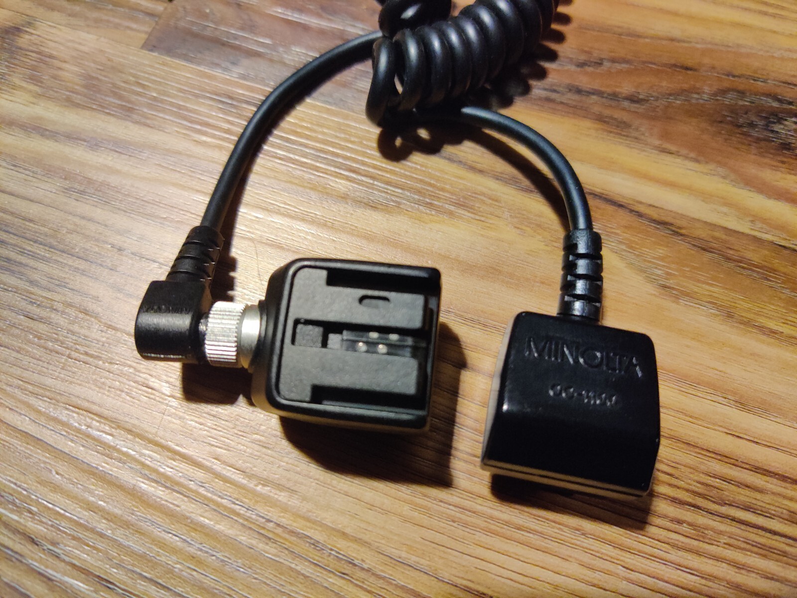 OEM MINOLTA TTL OFF CAMERA SYNC CORD OS1100 + OC1100 ADAPTER, Sony A