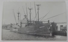Steamship Steamer MASSMAR real photo postcard RPPC