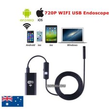 WIFI USB Endoscope Waterproof Inspection Camera 10M MAC Android OTG Smart Phone