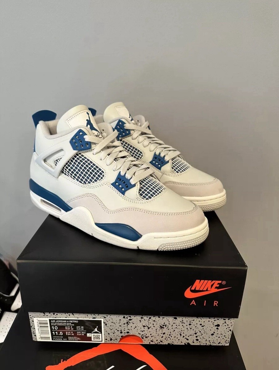 Jordan Military Blue Size 10 Brand New In Box FV5029-141