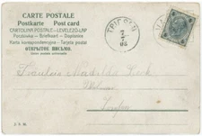 Liechtenstein, Austria Used In, 1903 Domestic PPC w/5h, VADUZ & TRIESEN cds's