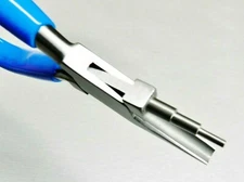 3-Step Concave Jaw Wire Working Pliers Wrapping Looping Coiling Forming Bending