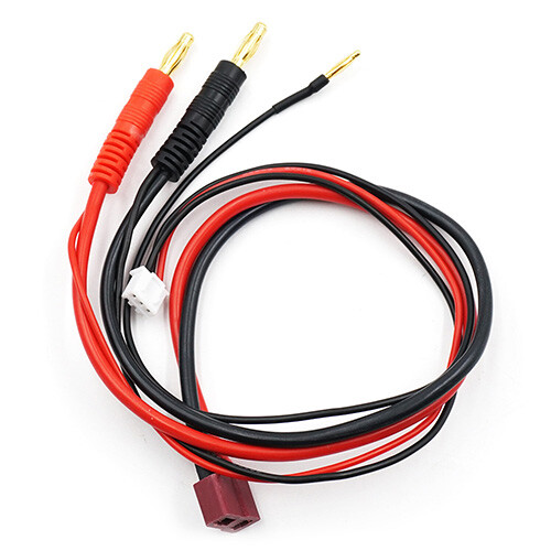 NEW Yeah Racing WPT-0125 30cm 2S LiPo T-Plug Battery Charging Cable FREE US SHIP