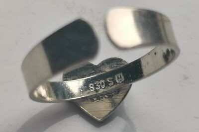 ASTRI HOLTHE Norway vintage sterling silver ring 925s Scandinavian 